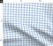 Gingham Blueberry Country Blue White Checked Custom Printed Fabric by Spoonflower Various Fabrics by the Yard or Fat Quarter